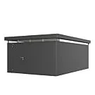Biohort | Berging CasaNova 4 x 6 | Deur Linksdraaiend | Donkergrijs-Metallic