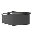 Biohort | Berging CasaNova 4 x 6 | Deur Rechtsdraaiend | Donkergrijs-Metallic
