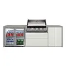 Beefeater | Buitenkeuken Element Harmony 4 Brander | Double Fridge Pack Modules Only