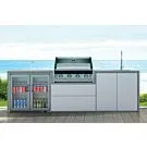 Beefeater | Buitenkeuken Element Harmony 4 Brander | Double Fridge, Sink & Tap Pack Modules Only