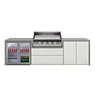 Beefeater | Buitenkeuken Element Harmony 5 Brander | Double Fridge Pack Modules Only