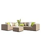 Fonteyn | Loungeset Buddha | Taupe Chine