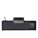 Beefeater | Buitenkeuken module Cabinex voor Signature 5-burner Premium Pack c/w 3000E Series BBQ & Cabinex Fridge