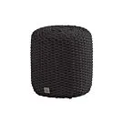 4 Seasons Outdoor | Poef Muffin Ø 40 cm | Antraciet