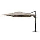4 Seasons Outdoor | Zweefparasol Hacienda 300 x 400 cm | Taupe