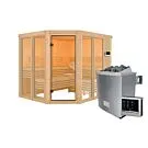 Karibu | Ainur 3 Sauna | Kachel 9 kW Externe Bediening