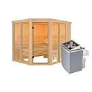 Karibu | Ainur 3 Sauna | Kachel 9 kW Geïntegreerde Bediening