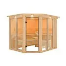 Karibu | Ainur 3 Sauna met Dakkraag