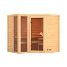 Karibu | Amara Sauna | Bronzeglas Deur