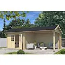 Outdoor Life Products | Tuinhuis met Overkapping Maribel 680 x 300