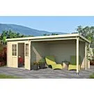 Outdoor Life Products | Tuinhuis met Overkapping Sunniva 570 x 275