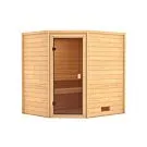 Karibu | Mia Sauna | Bronzeglas Deur