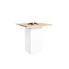 Cosi | Bartafel Cosiloft 100 | White Frame | Teak Top