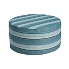 Borek | Poef Desio AW Ø80 x 42 cm | Azzurro
