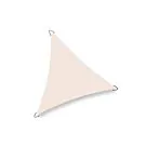 Nesling | Dreamsail Waterproof Schaduwdoek Driehoek 500 x 500 x 500 cm | Cream