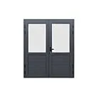 Fonteyn | Aluminium Deur Dubbel | 1/2 Glas