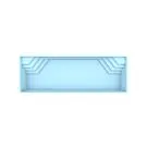 Fonteyn | Polyester Zwembad Elba 1125 x 375 x 150 cm