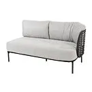 4 Seasons Outdoor | Loungebank Fabrice 2-zits Links