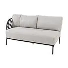 4 Seasons Outdoor | Loungebank Fabrice 2-zits Rechts