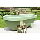 Gardentub | Buitenbad 194 x 94 cm | Mat Lime