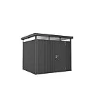 Biohort | Berging HighLine Gr. H3 | Enkele Deur | Donkergrijs-Metallic
