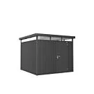 Biohort | Berging HighLine Gr. H4 | Enkele Deur | Donkergrijs-Metallic
