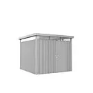 Biohort | Berging HighLine Gr. H4 | Enkele Deur | Zilver-Metallic