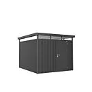 Biohort | Berging HighLine Gr. H5 | Enkele Deur | Donkergrijs-Metallic