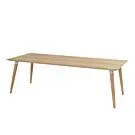 Hartman | Tuintafel Sophie Studio Teak 240 x 100 cm | Misty Grey
