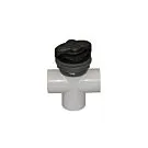 Passion | Diverter Valve - 1 1/2 S x 1 1/2" S x 1 1/2" S, Plus Handle, DSG-Black"