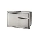 Napoleon | Inbouw Module | Deur + Afvalkast Combi Smal | 91x60cm