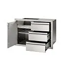 Napoleon | Inbouw Module | Deur + ladeset 3 Cominatie Smal | 91x60cm