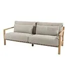 4 Seasons Outdoor | Loungebank Lucas 3-zits