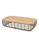 4 Seasons Outdoor | Koffietafel Lugano Teak 130 x 80 x 30 cm