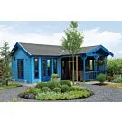 Lugarde | Blokhut op maat zadeldak B45