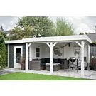 Lugarde | Tuinhuis met overkapping op maat PR26
