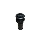 Drain Valve - 1/2" S, Black