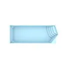 Fonteyn | Polyester Zwembad Miami 1000 x 350 x 155 cm