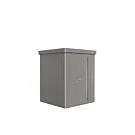 Biohort | Berging Neo 1A | Enkele Deur | Kwartgrijs-Metallic