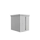 Biohort | Berging Neo 2A | Enkele Deur | Zilver-Metallic