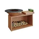 OFYR | Island Corten 100 | Teak Wood