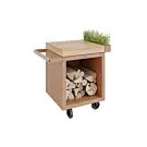 OFYR | Mise en Place Table Corten 65 PRO | Teak Wood