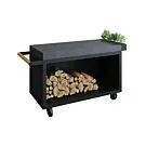 OFYR | Mise en Place Table Black 135 PRO | Ceramic Dark Grey