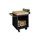 OFYR | Mise en Place Table Black 65 PRO | Teak Wood