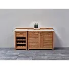 Passion Grills | Buitenkeuken Module Milano | Opstelling 05 | Albastro Cream