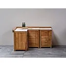 Passion Grills | Buitenkeuken Module Milano | Opstelling 07 | Albastro Cream