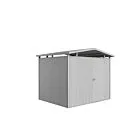 Biohort | Berging Panorama Gr. P3 | Enkele Deur | Zilver-Metallic