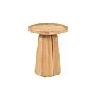 4 Seasons Outdoor | Bijzettafel Pablo Teak Ø 45 x 55(h) cm