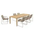 Taste by 4 Seasons | Parma Tuinset Latte | Teak