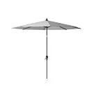 Platinum | Parasol Riva Ø250 cm | Lichtgrijs